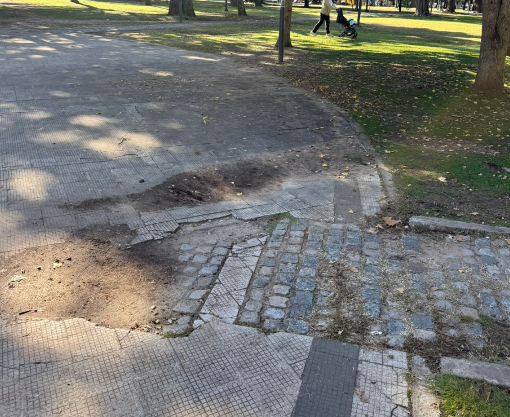 Veredas deterioradas